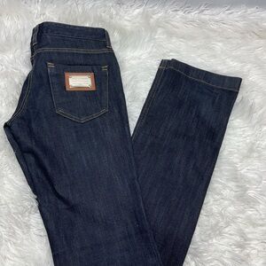 Dolce & Gabbana Blue Straight Leg Jeans